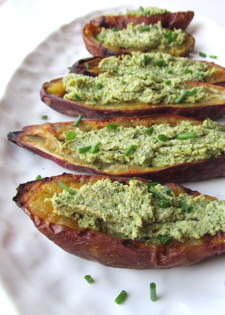 Sweet Potato Skins with Feta-Brocco-Filling |http://www.andthentherewasfood.co.za