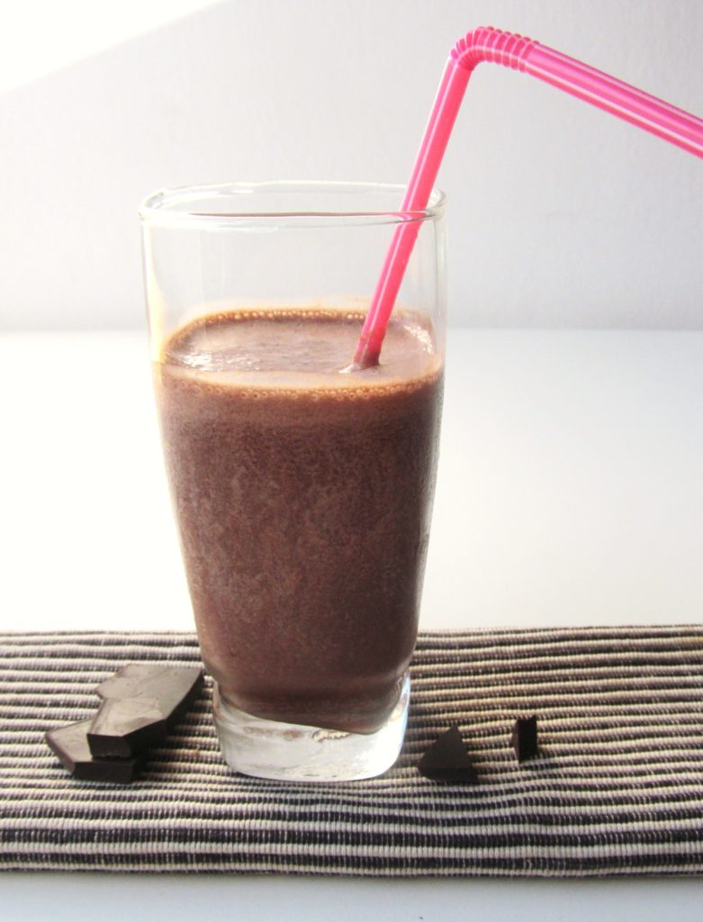 3-ingredient chocolate milkshake|www.andthentherewasfood.co.za
