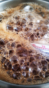 Oh how I love to touch these honey bubbles, sticky yummy|www.andthentherewasfood.co.za